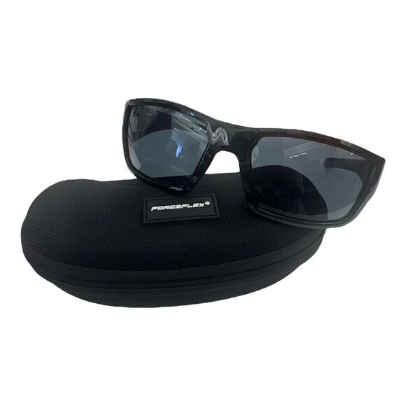 FORCEFLEX FF5 Comfort Foam Sunglasses Black w/Smoke Lens - Picture 5 of 5